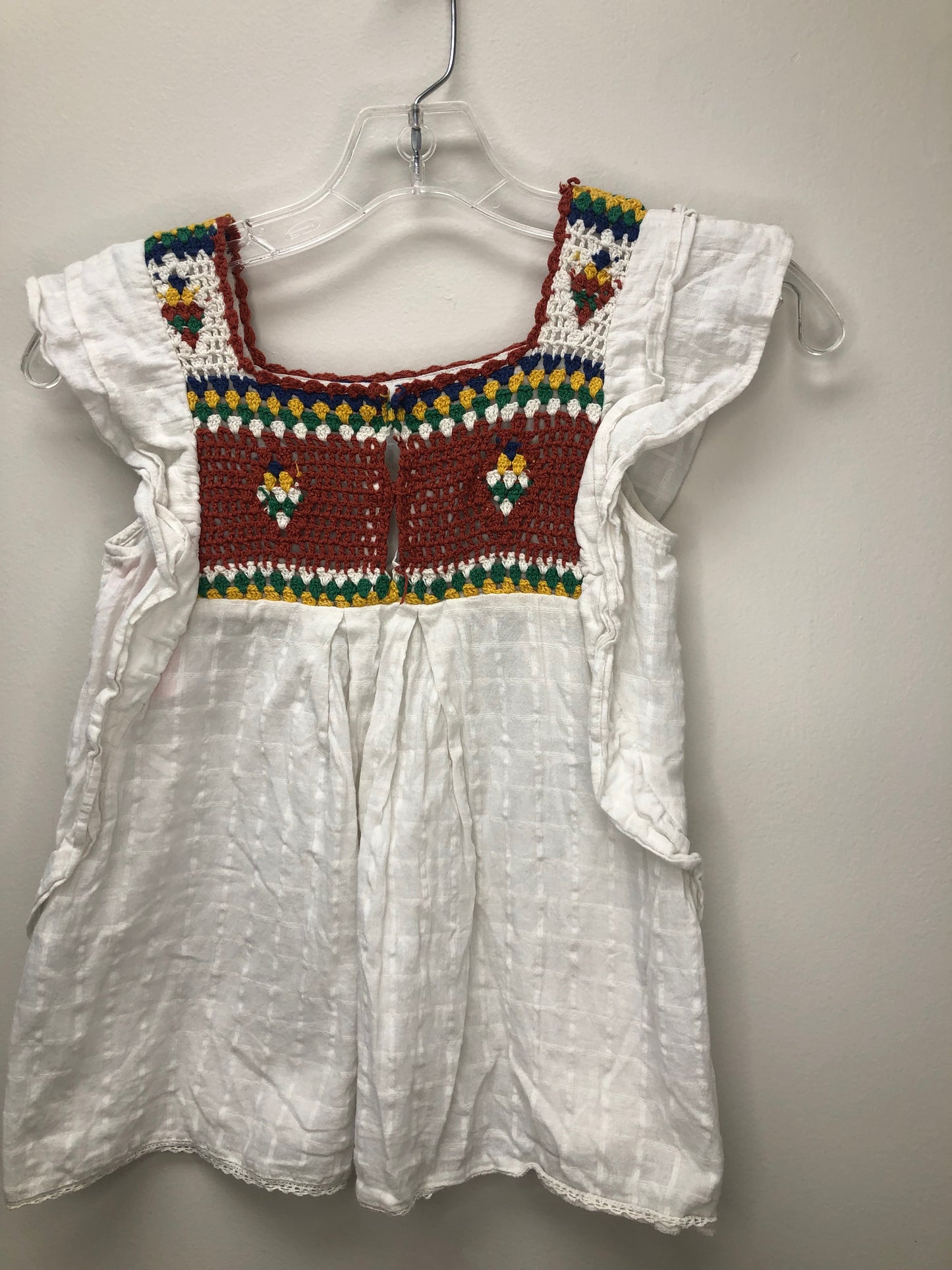 Zara Child Size 10 white tank Shirt