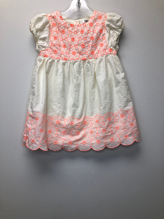 18-24m Baby Bodem cream eyelet Dress