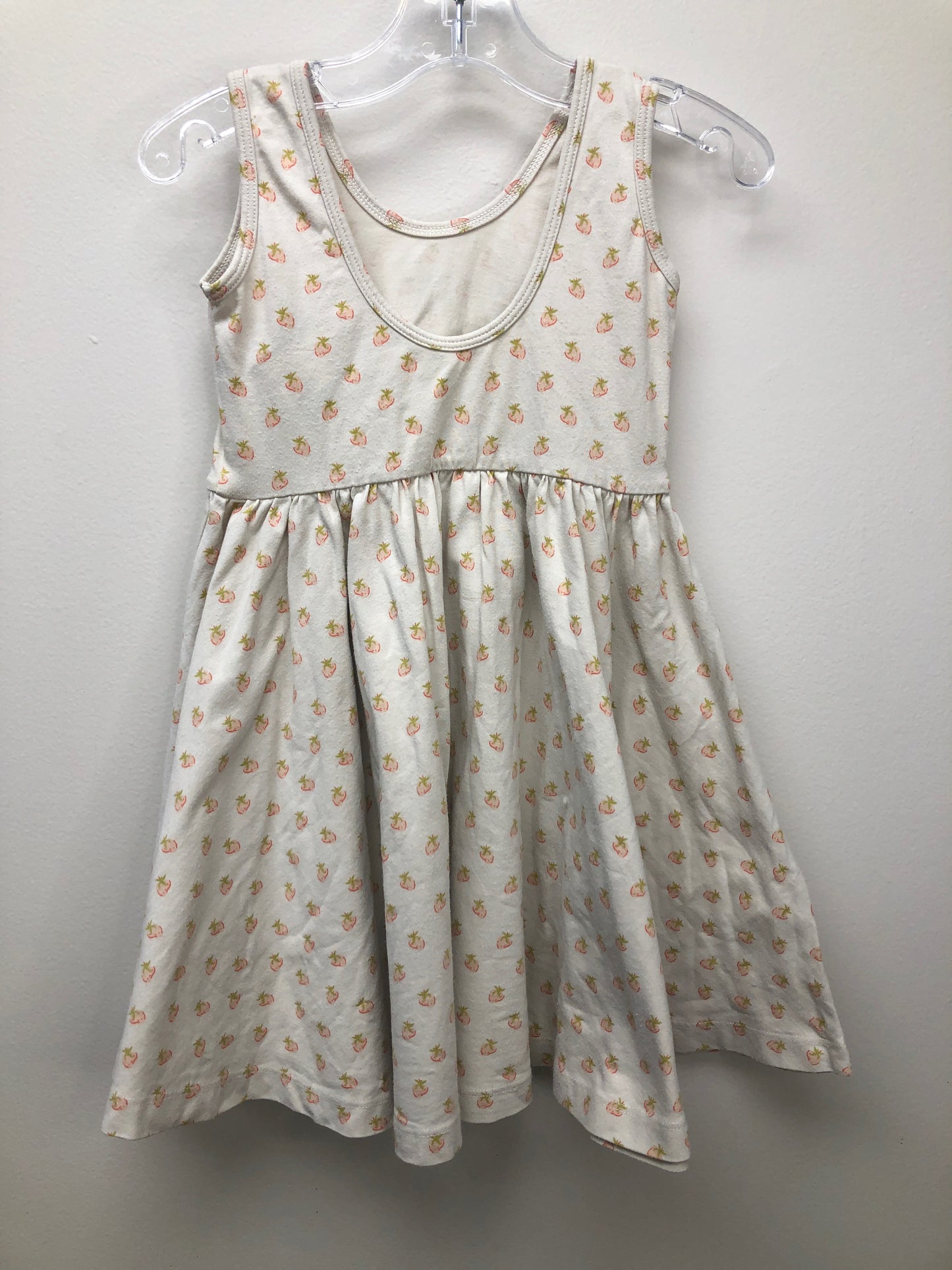 3 Alice + Ames cream strawberries Dress