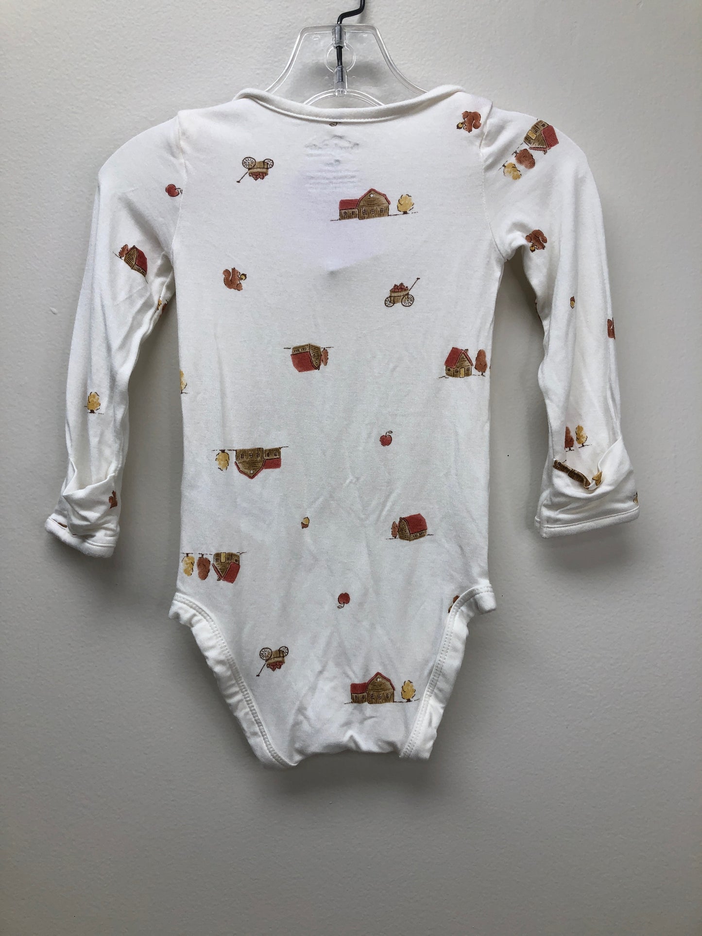 9m Purely Little white fall theme Onesie