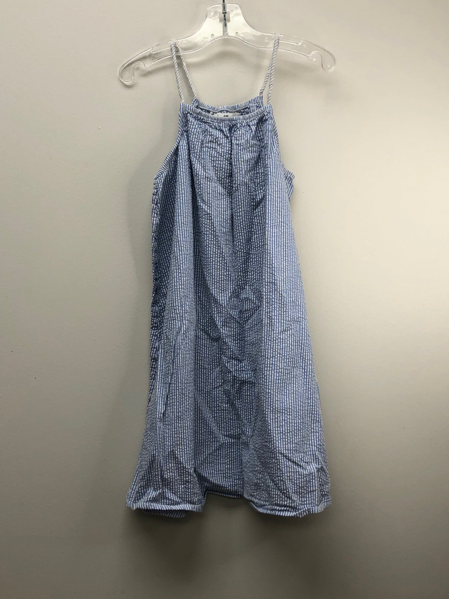 size 7 H&M blue stripe Dress