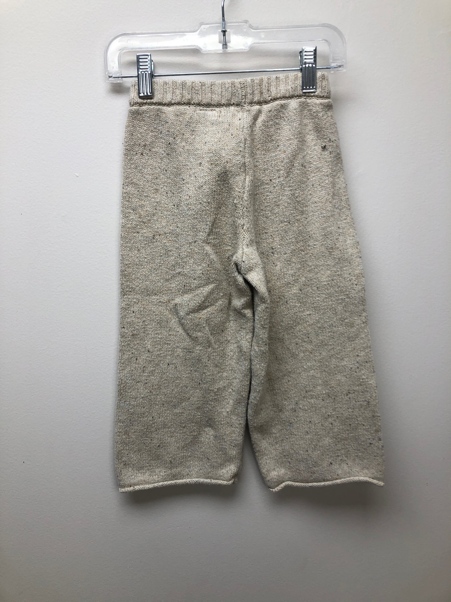 3 Zara cream knit Pants