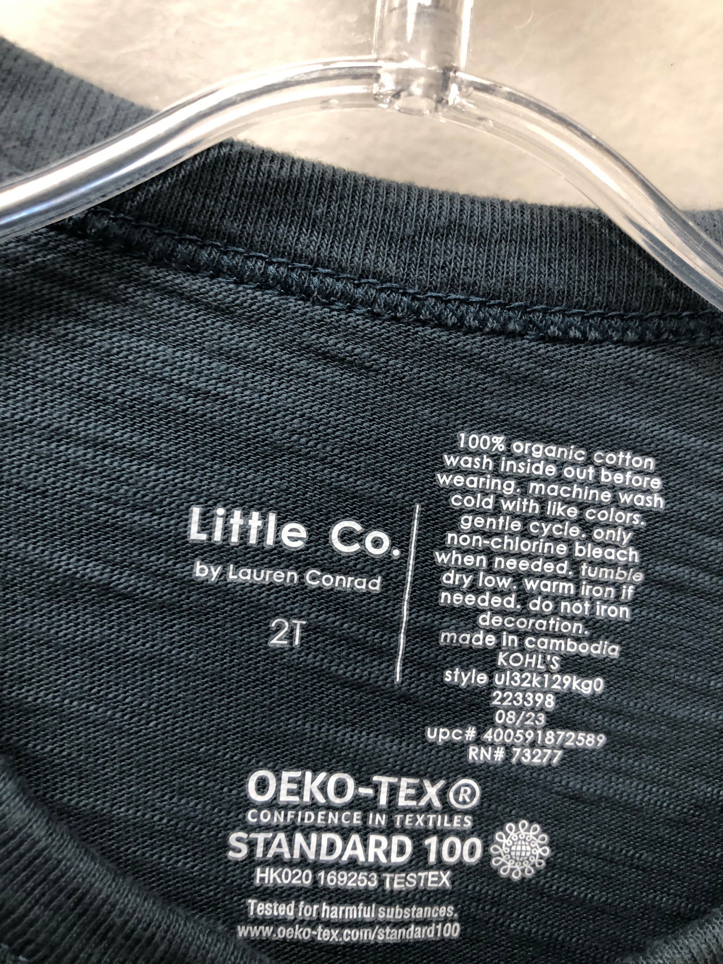 2T Little Co. blue brother Shirt