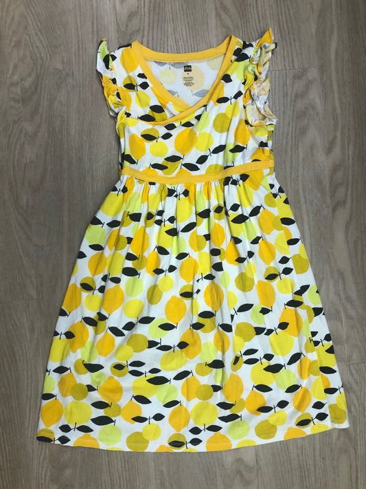 tea Child Size 12 Yellow lemons Dress