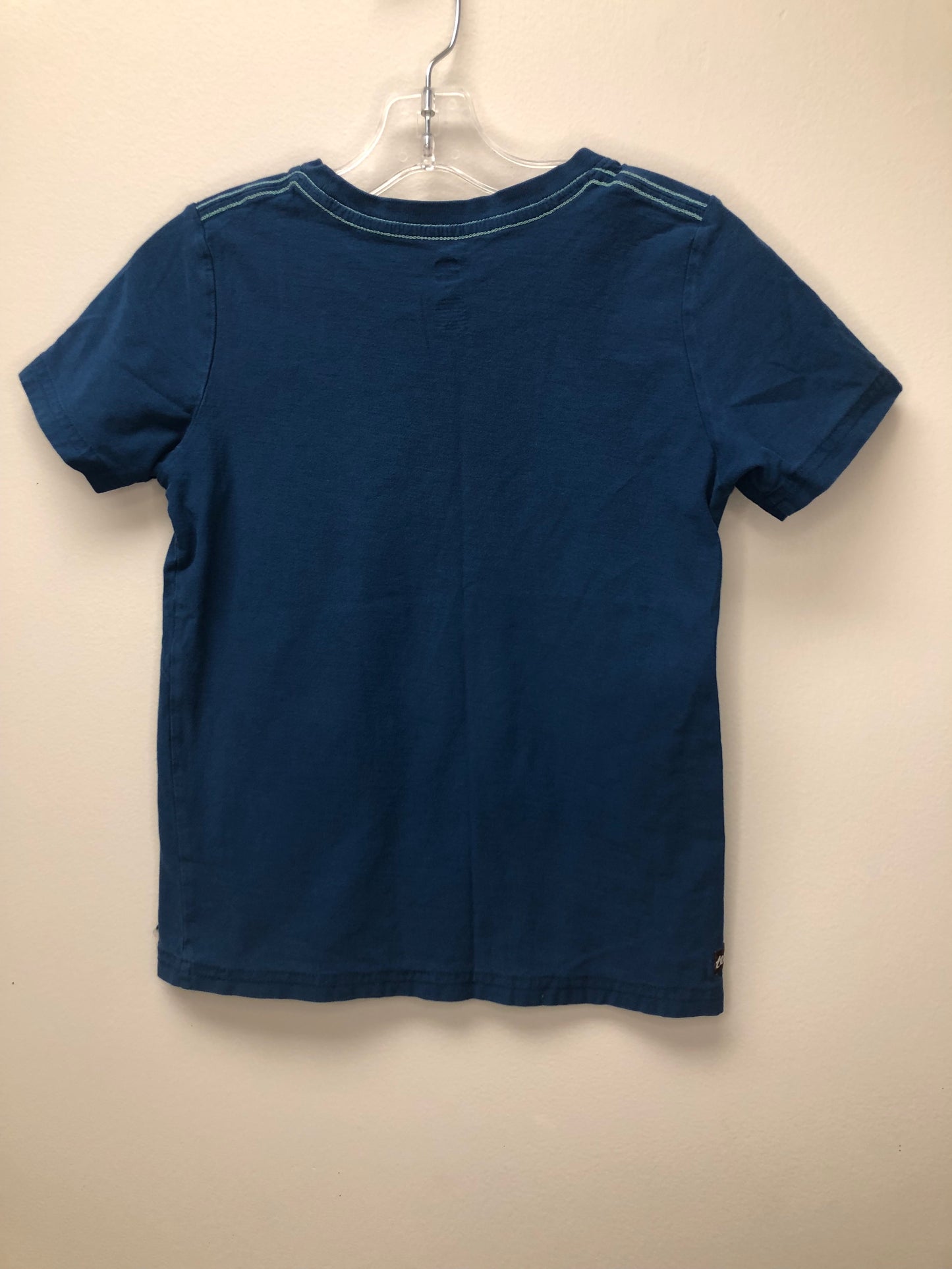 tea Child Size 10 blue lizard Shirt