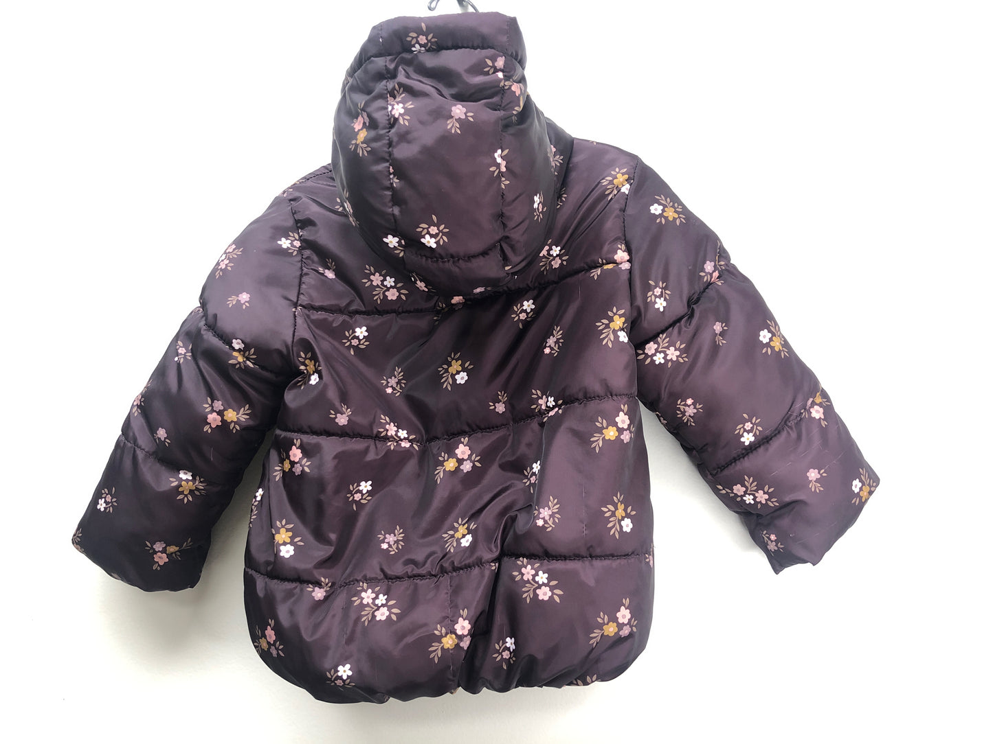 2T H&M purple floral Jacket