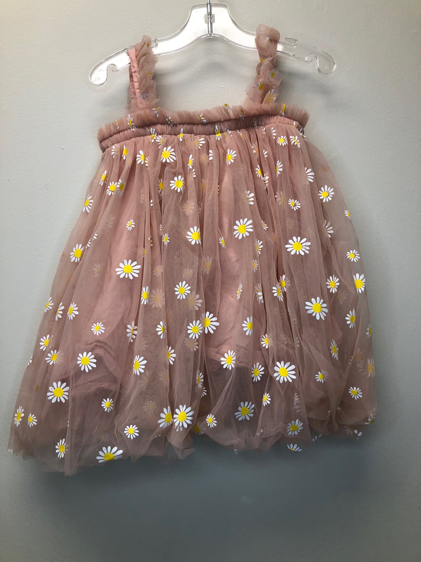 3/4 Lola and the Boys pink daisies Dress