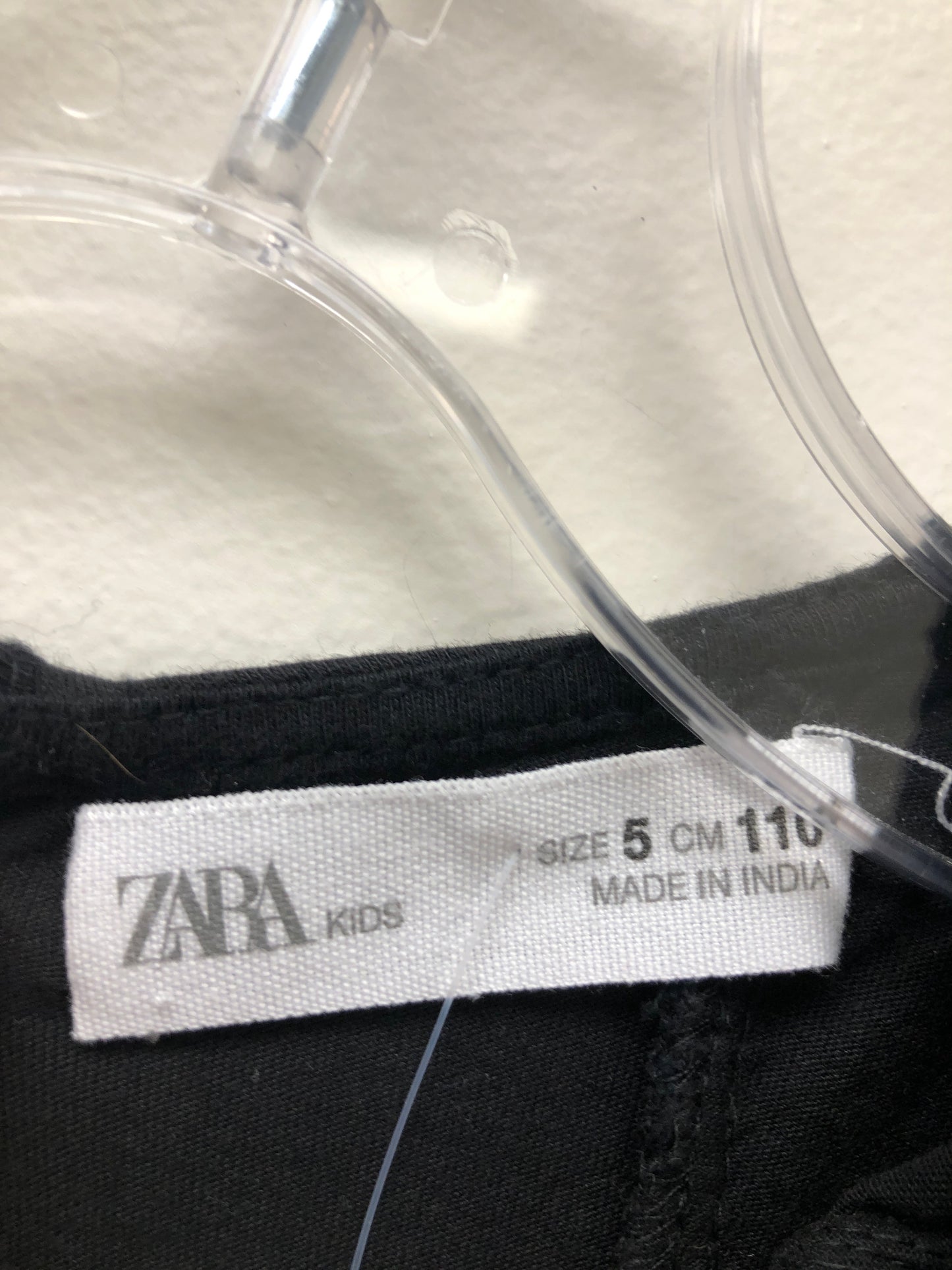 Size 5t Zara black eyelet Shirt