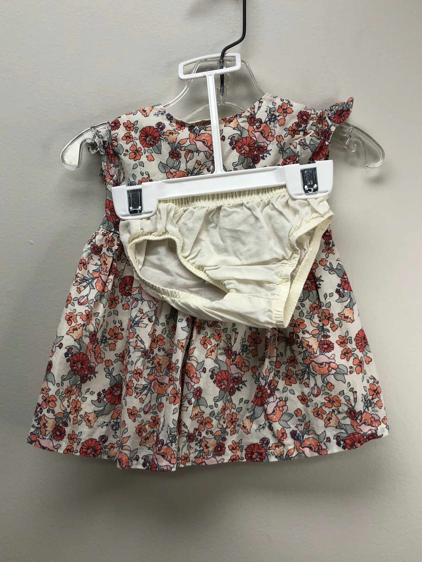 3m Osh Kosh B'Gosh cream floral Dress