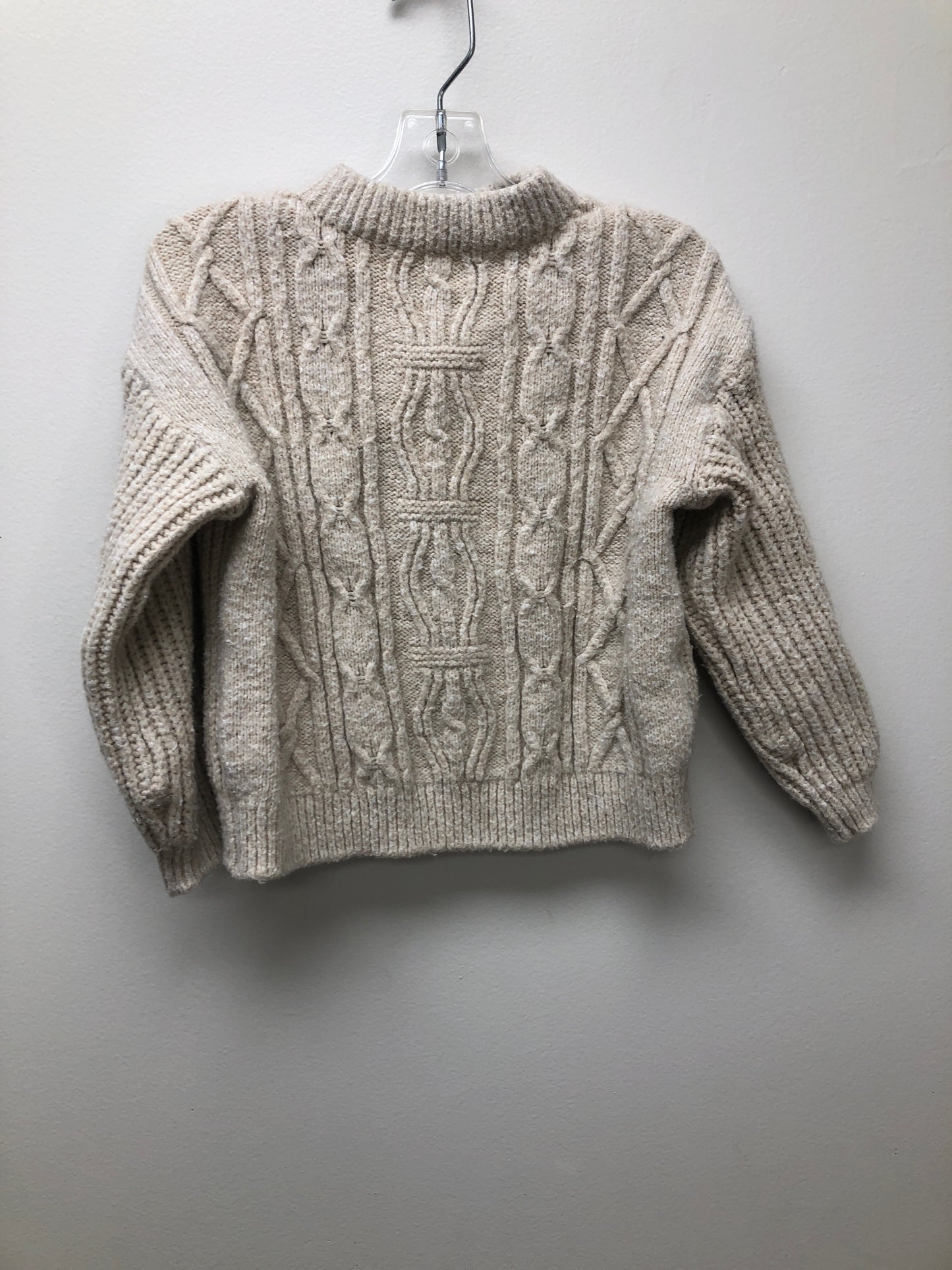 Size 4 Zara tan knit Sweater