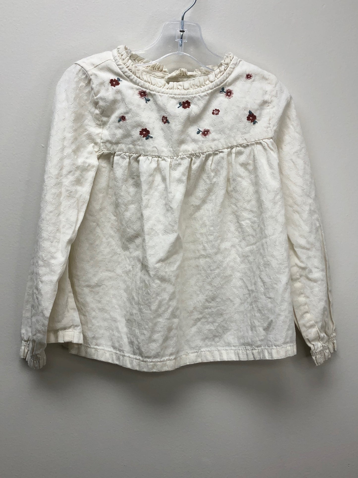 5 Carter's cream floral Shirt