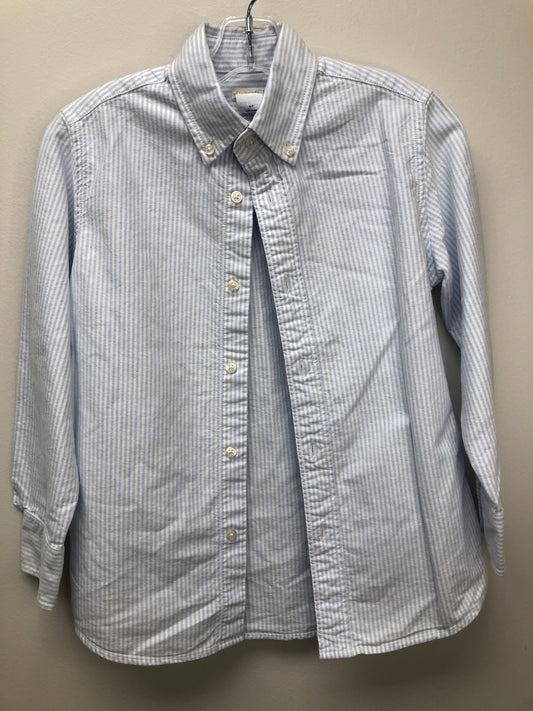 8 Crewcuts blue stripe Shirt