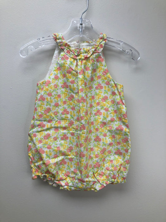 6m Janie and Jack  Pastel print Romper