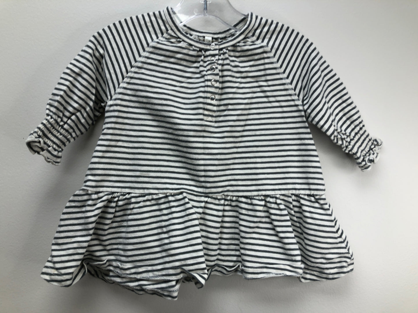 6m Rylee & Cru cream stripe Dress