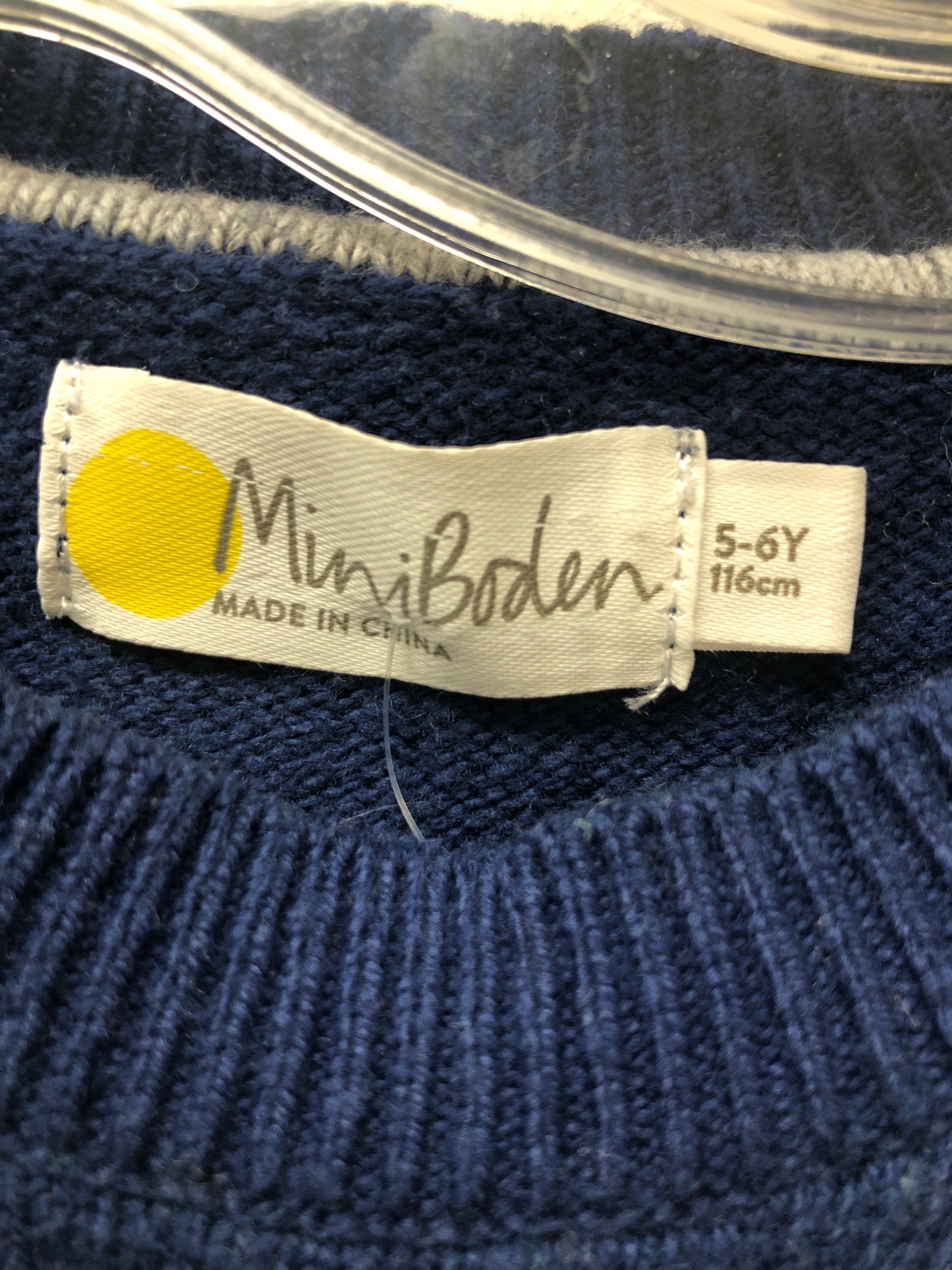 5-6 Mini Boden green dragon Sweater