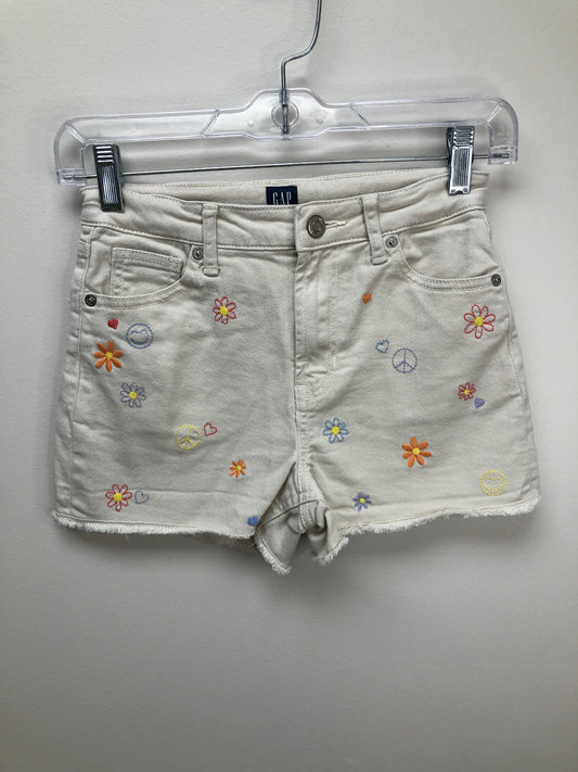 10 GAP cream embroidered Shorts