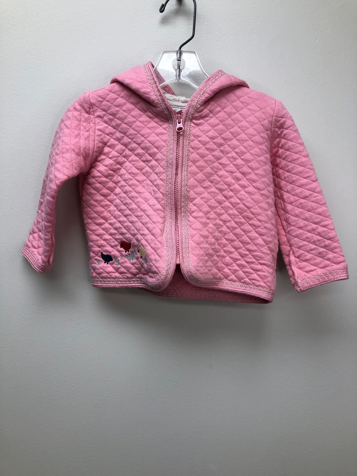18 months Hanna Andersson pink embroidered Sweatshirt