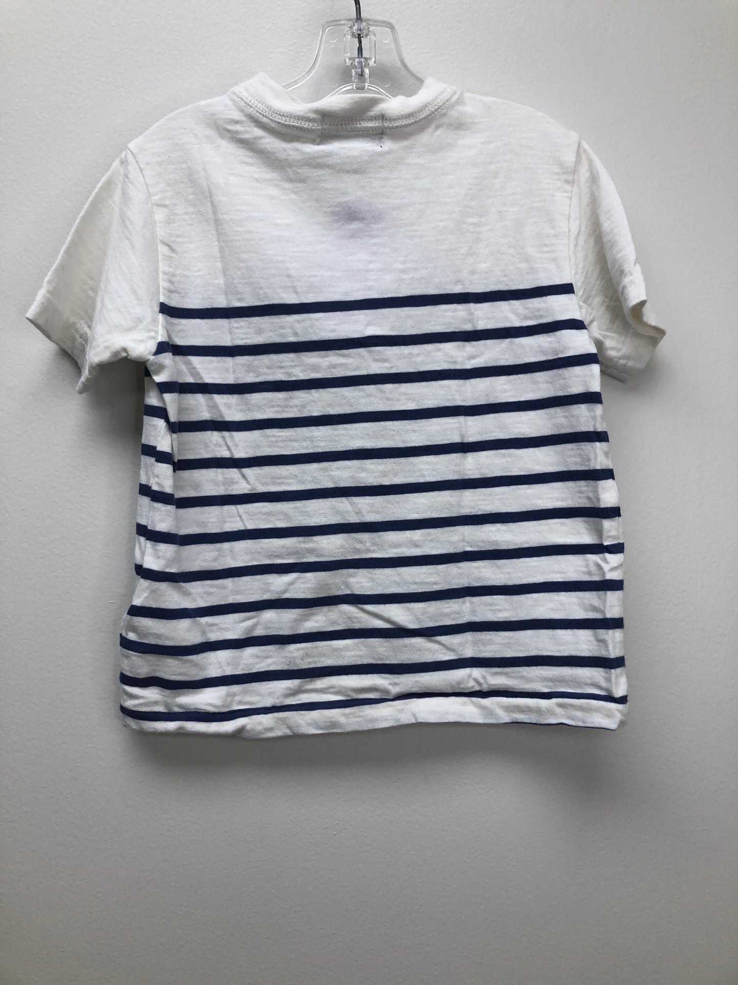 Size 2T Polo Ralph Lauren white stripe Shirt