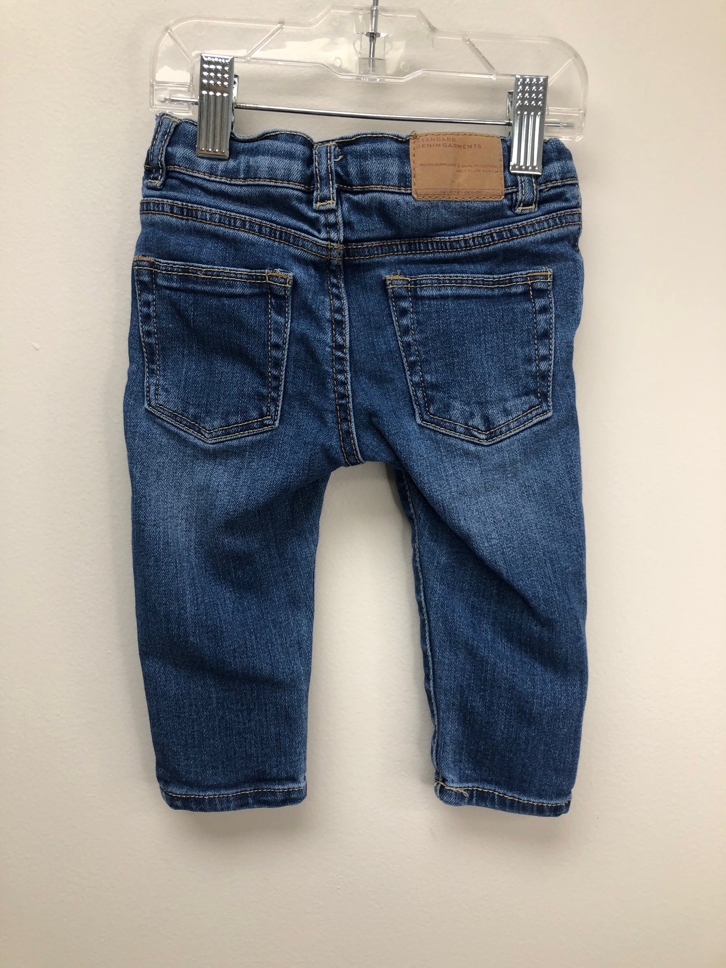 Zara Child Size 6 Months blue Jeans