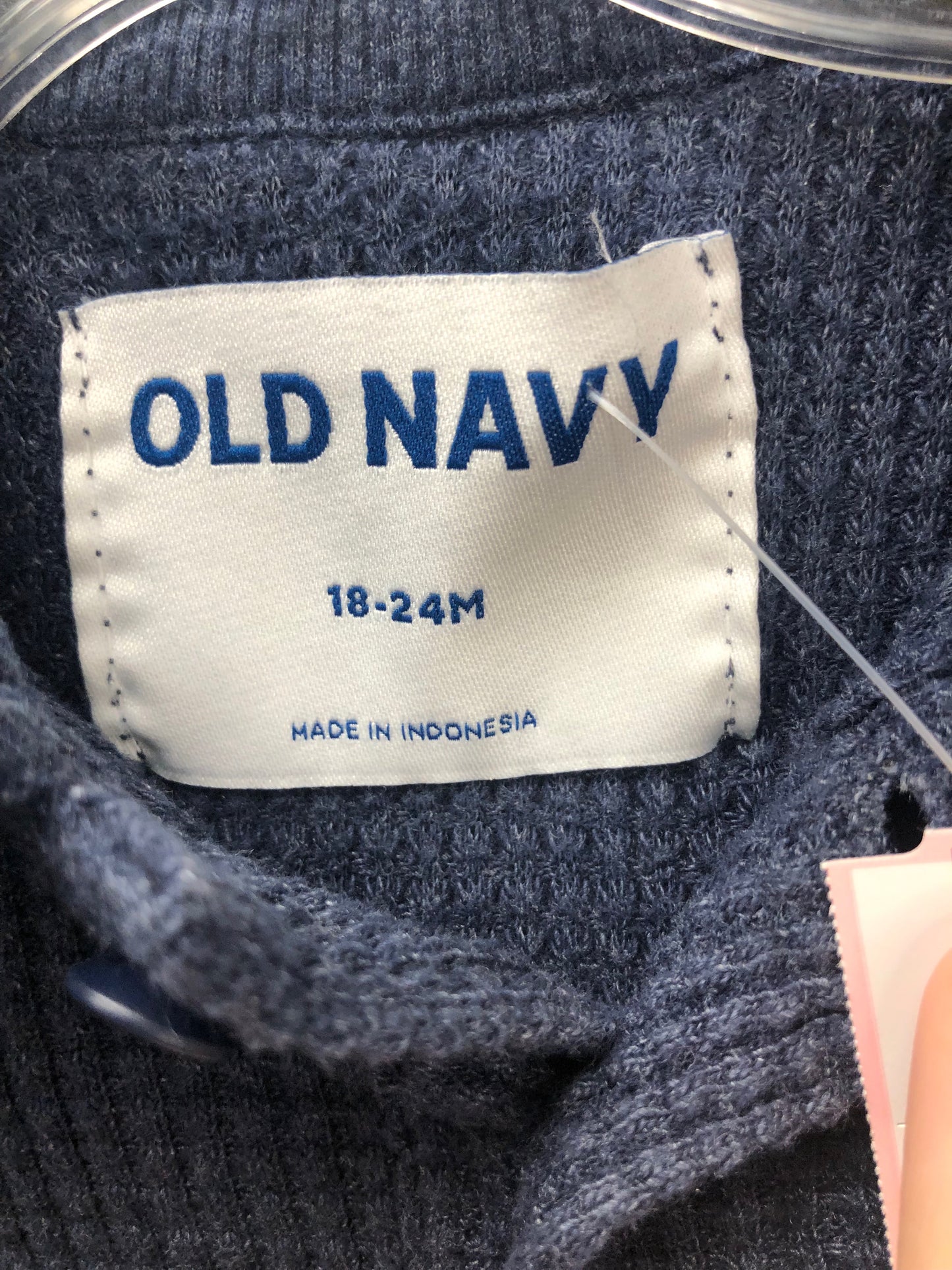 18-24m Old Navy navy thermal Shirt