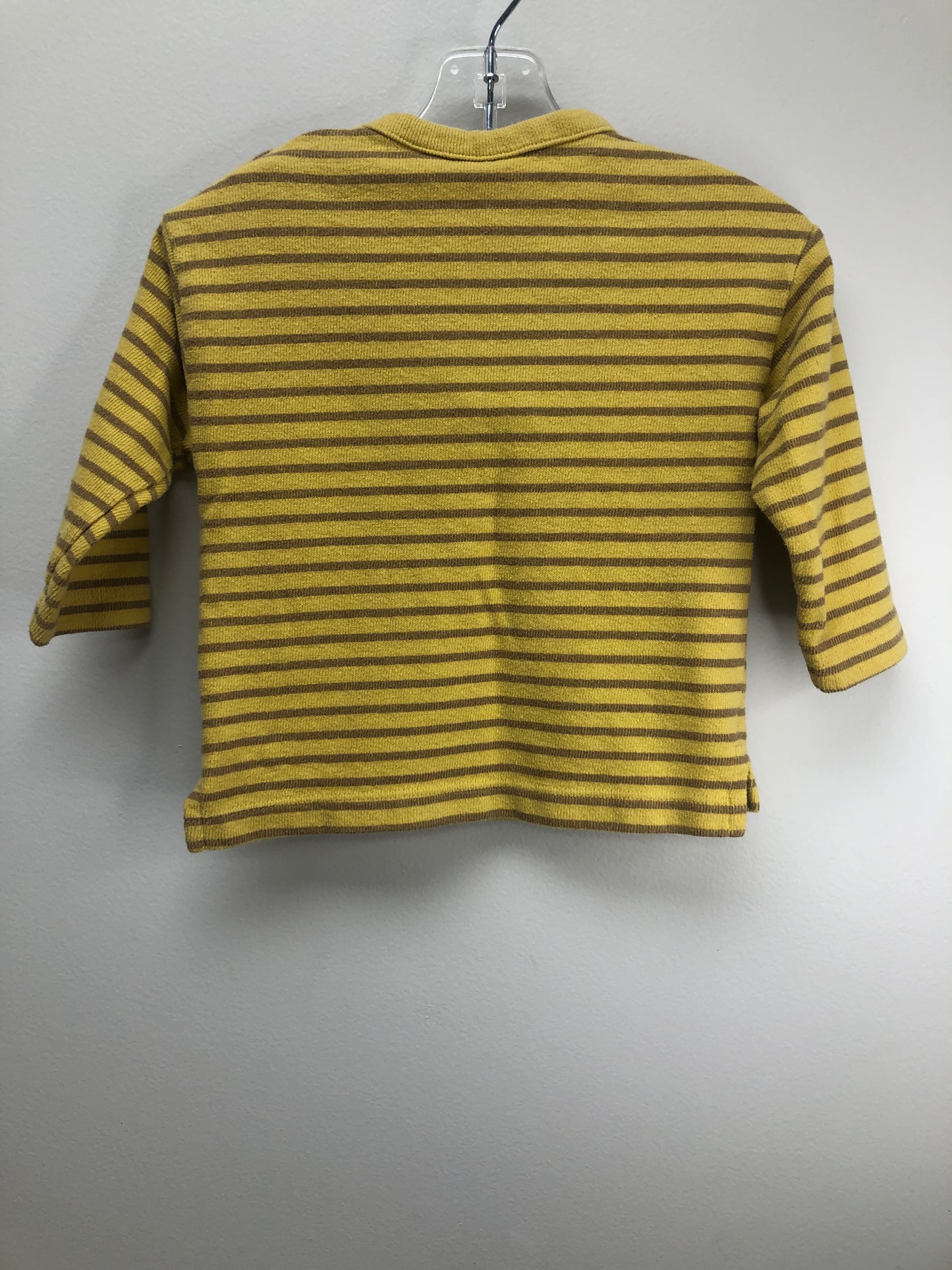 6-9m Zara yellow stripe Shirt