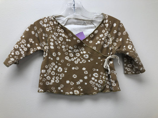 6M Jamie Kay brown flowers Shirt