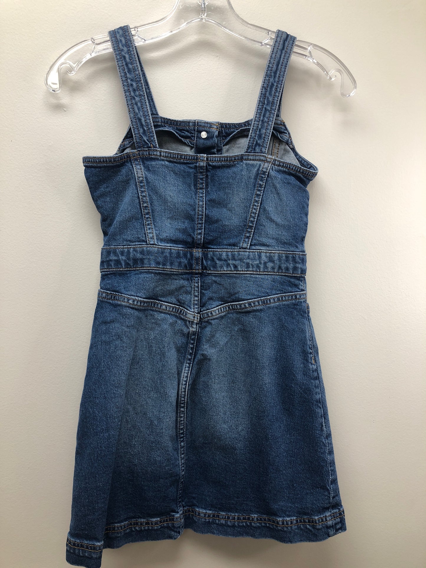 8 GAP blue denim Dress