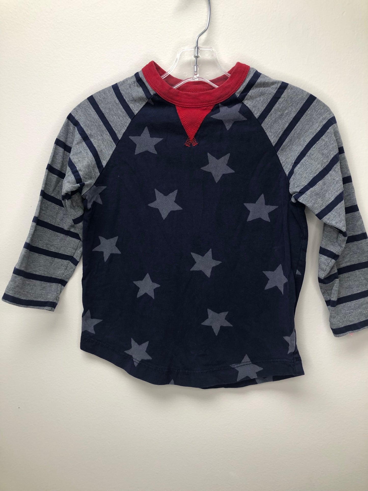 Hanna Andersson Child Size 3 navy stars Shirt