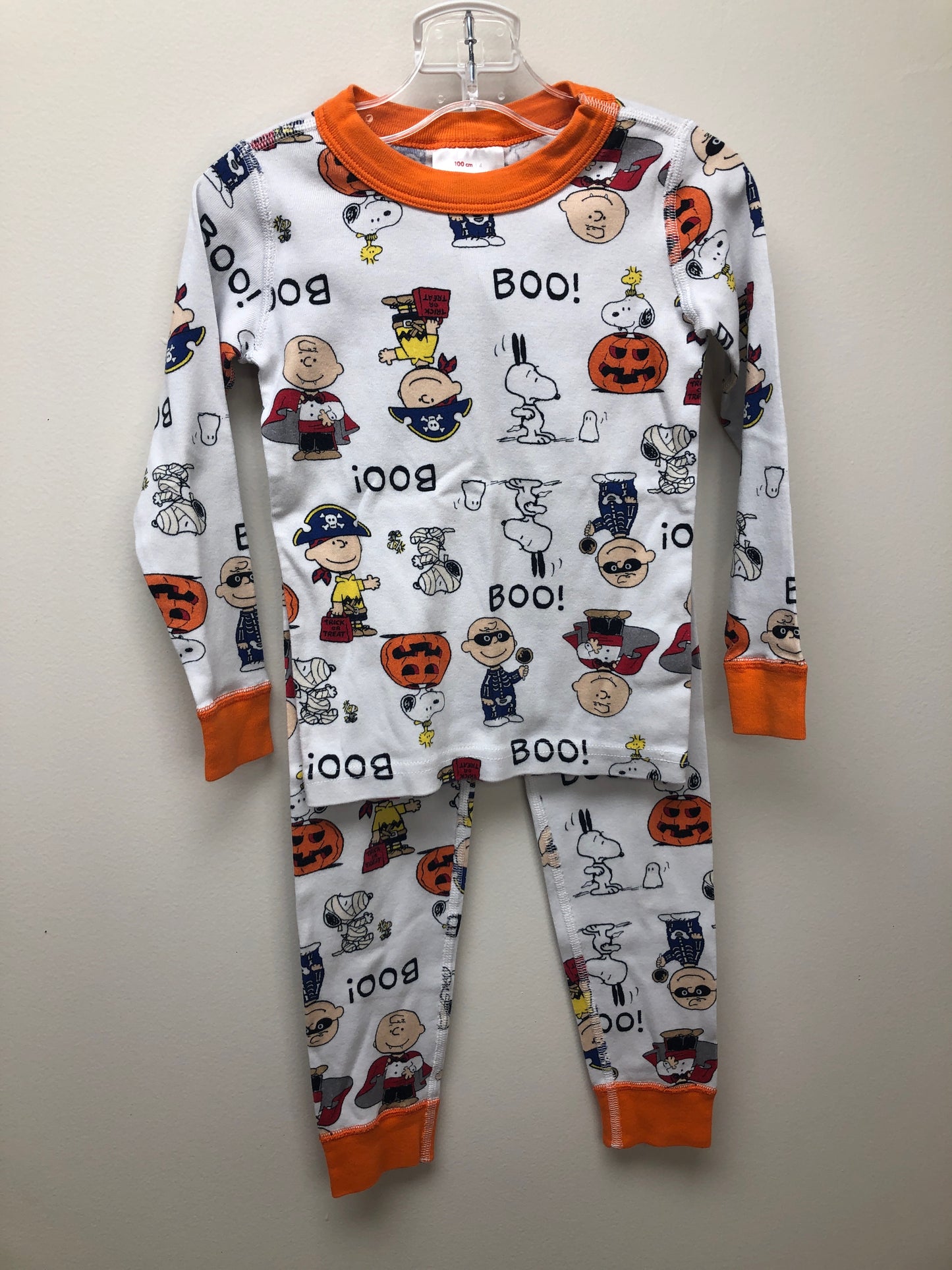 4 Hanna Andersson white Halloween Pajamas