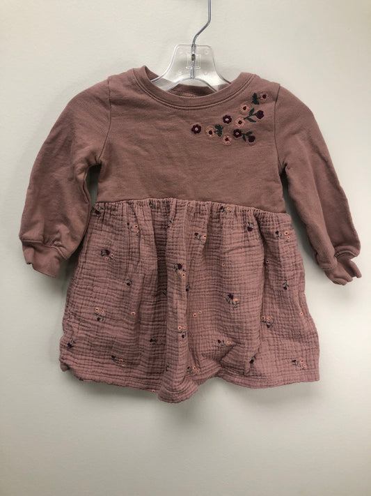 18m Carter's purple floral Dress