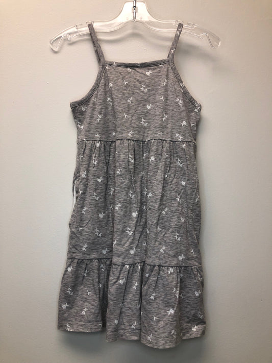 6/7 Old Navy gray daisies Dress