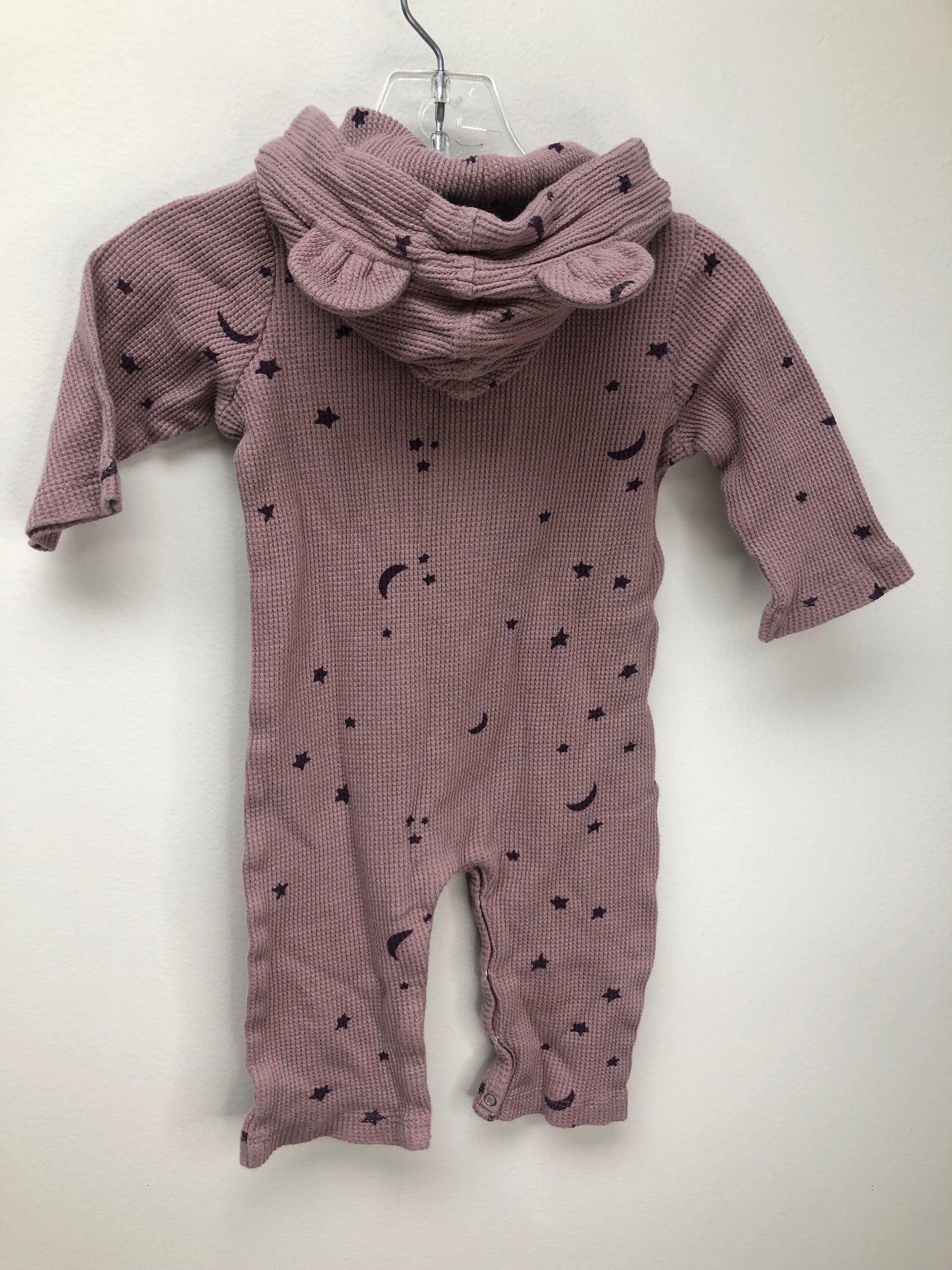 6-12 Months Kate Quinn purple knit Romper