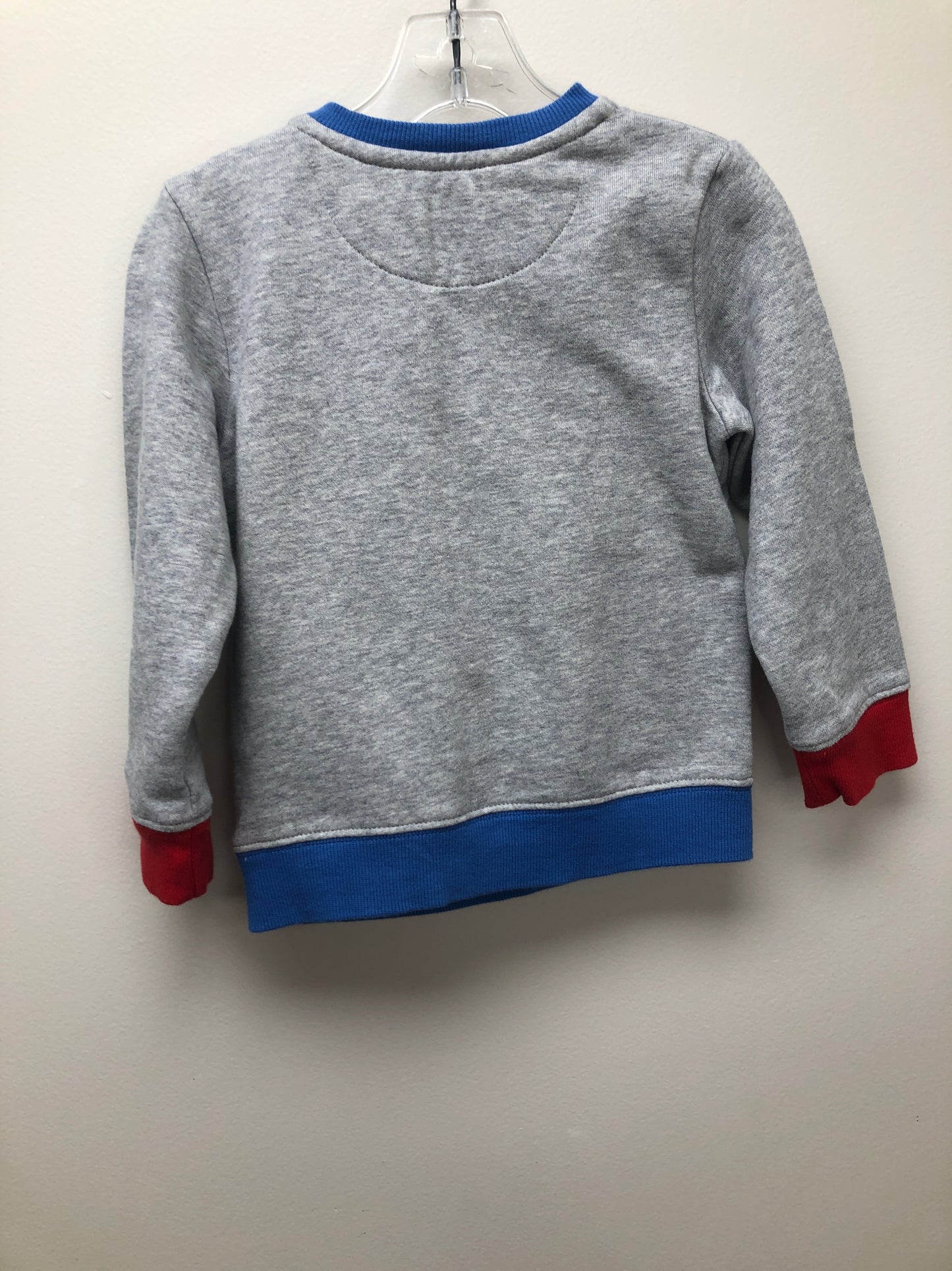 3-4 Baby Boden gray hedgehog Sweatshirt