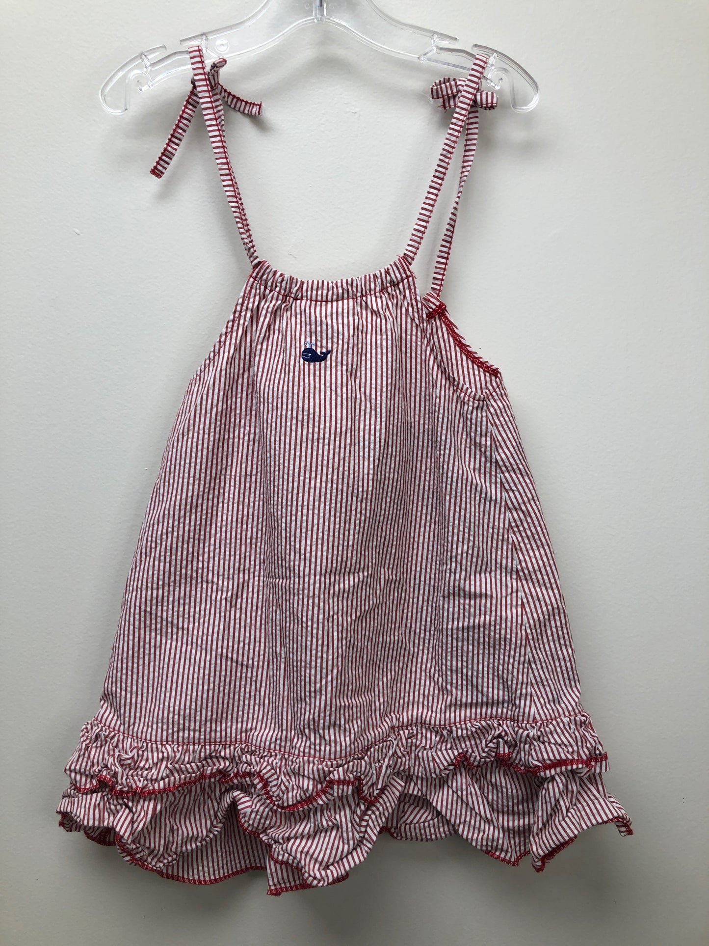 3T Luigi Child red stripe Dress
