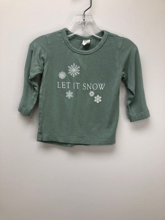 12-18m Kate Quinn green snow Shirt
