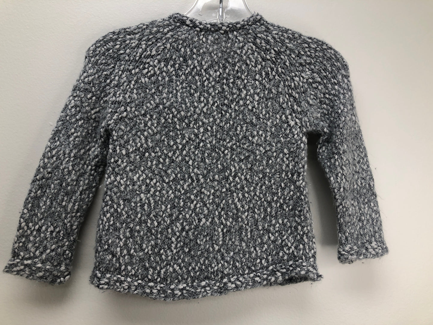 12-18M Zara heather gray knit Sweater