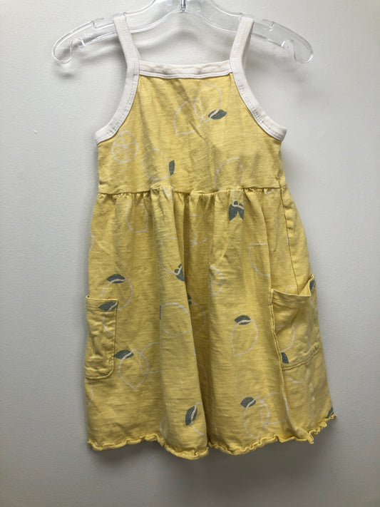4 Little Co. yellow lemons Dress