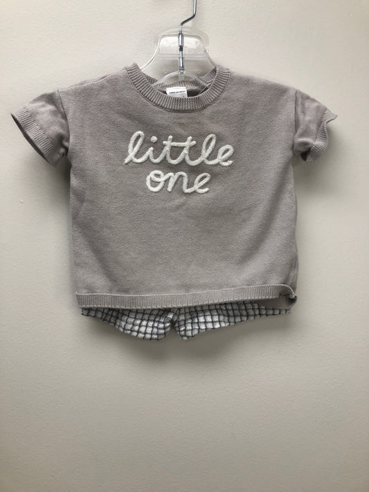 3M Carter's gray Shirt + Shorts