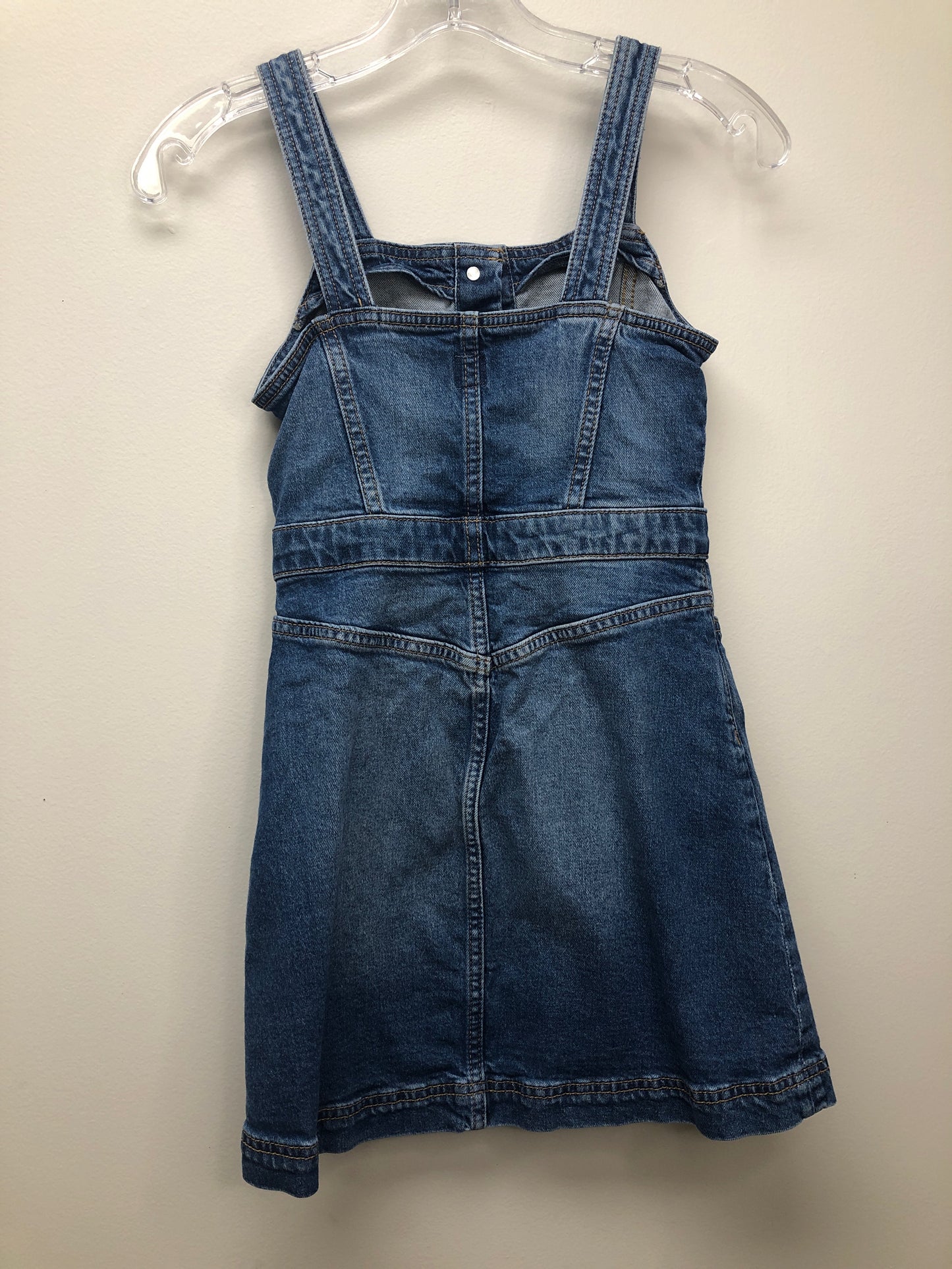 8 GAP blue denim Dress