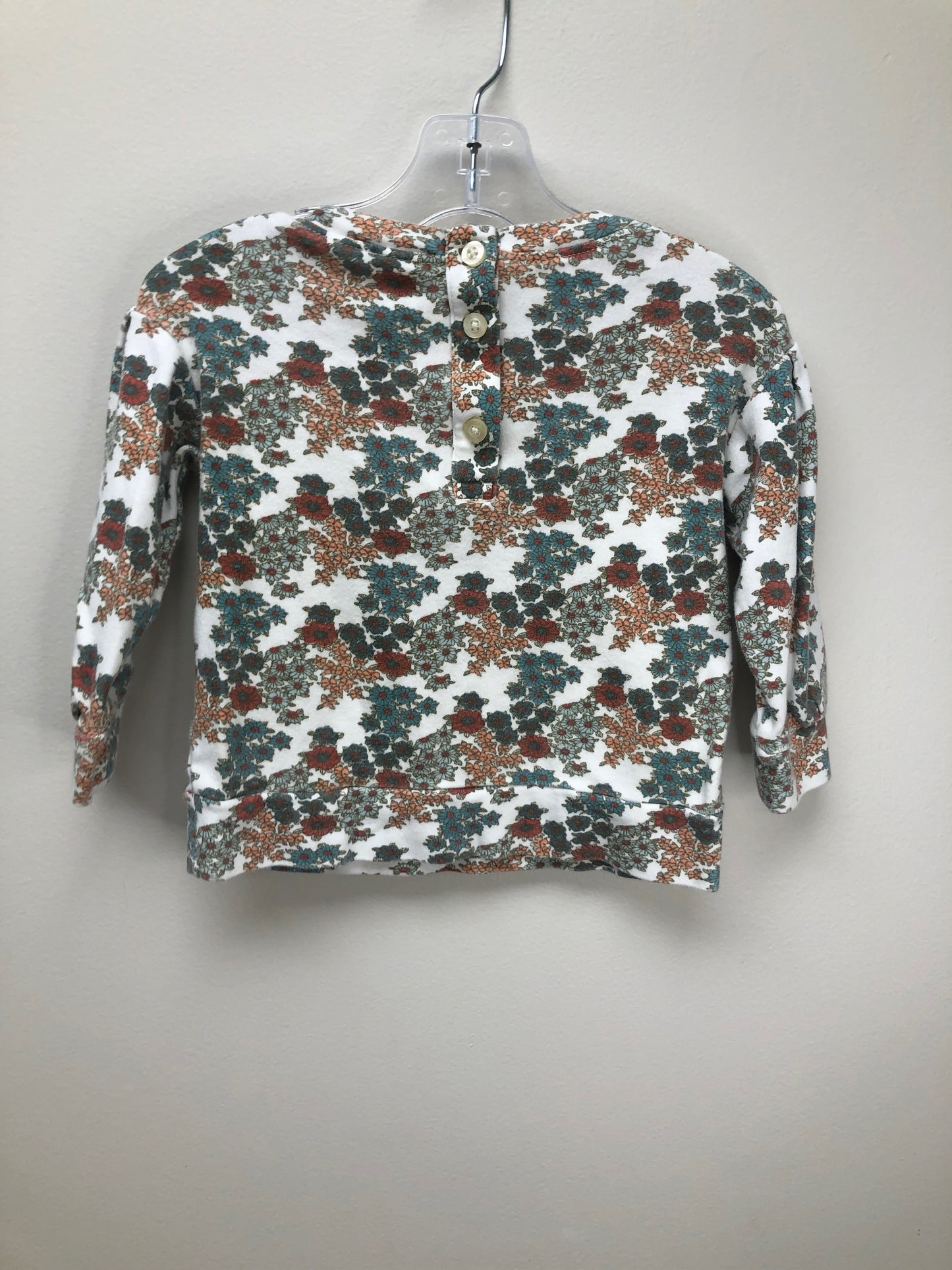 18-24 Months Kate Quinn white floral Shirt