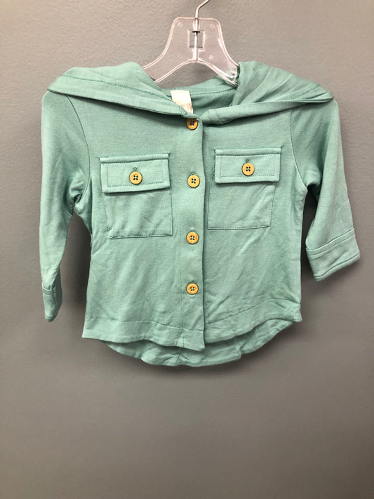 Kate Quinn Child Size 6 Months green shacket Shirt