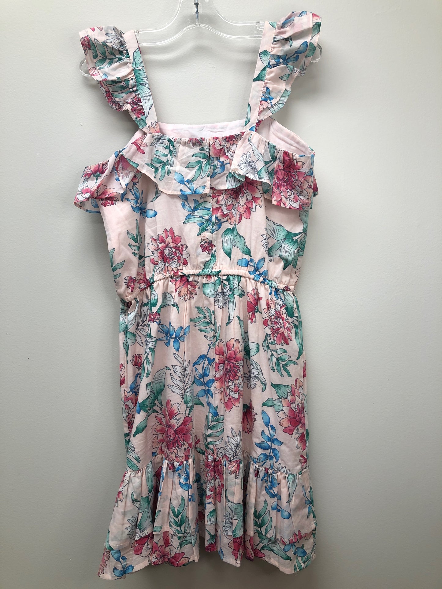 size 12 Janie and Jack pink floral Dress