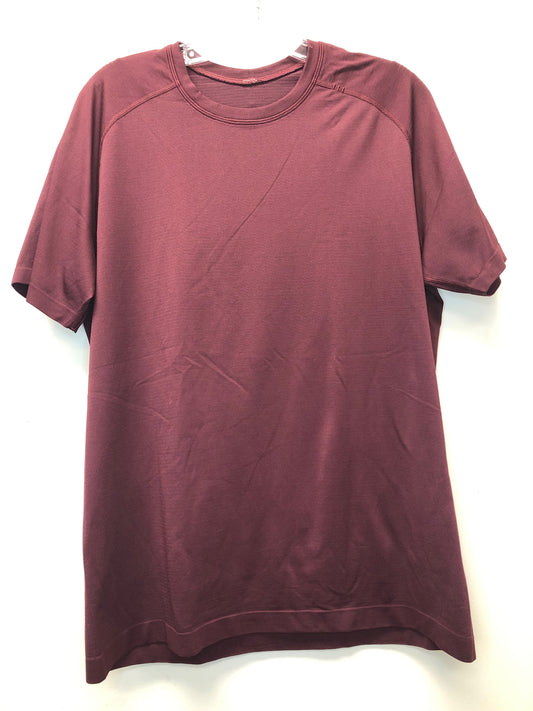 Large Lululemon burgundy Shirt