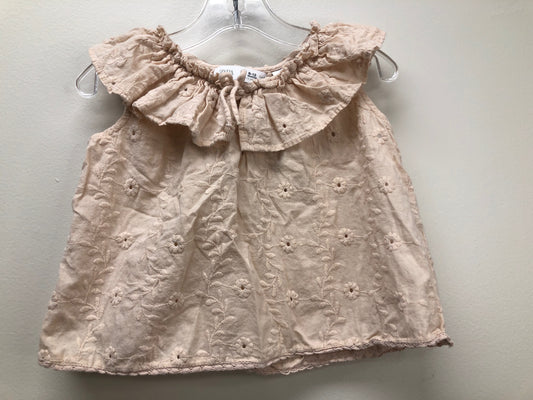 9m Zara pink embroidered Shirt