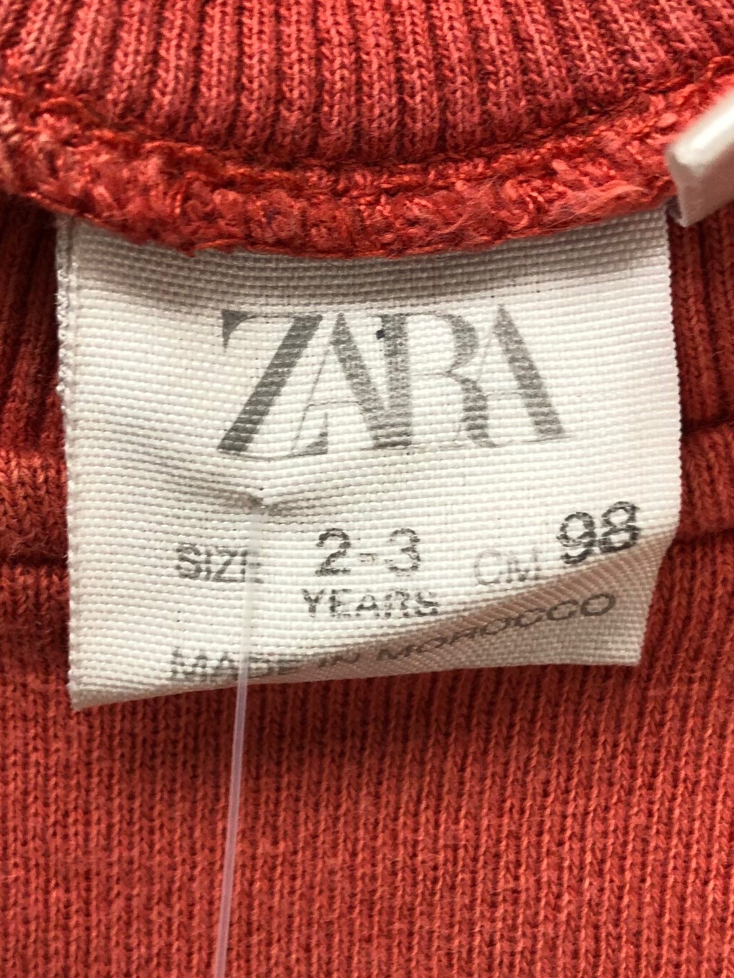 2-3 Zara orange plane Sweatshirt