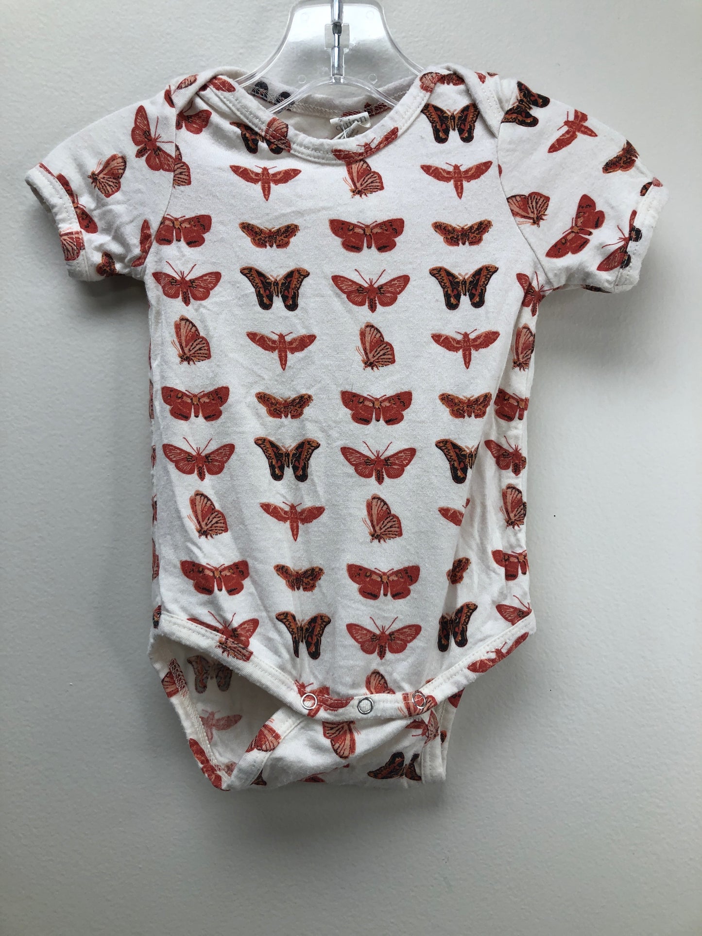 3-6 Months Kate Quinn white butterflies Romper