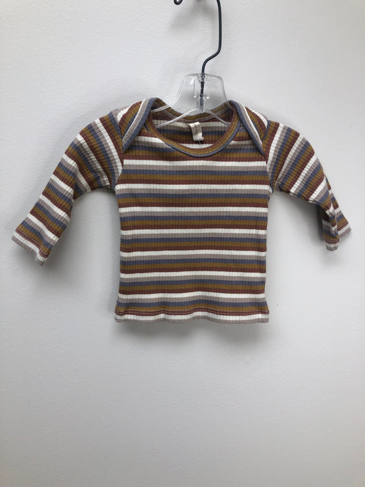 0-3m Quincy Mae Multi-Color stripe Shirt