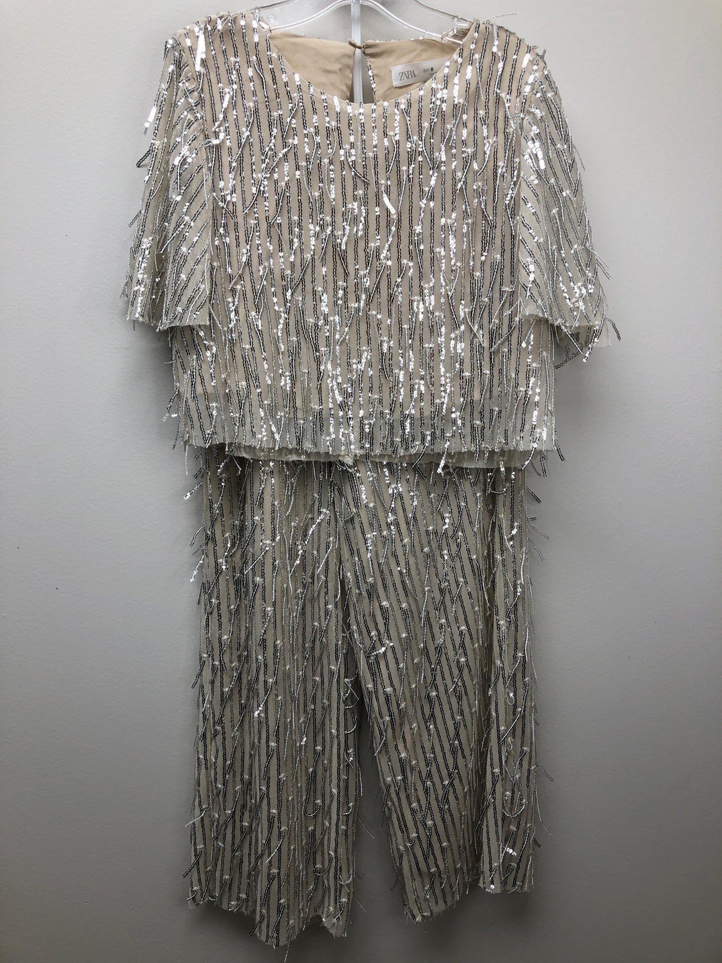 8 Zara tan Sparkle 2 PC Ensembles