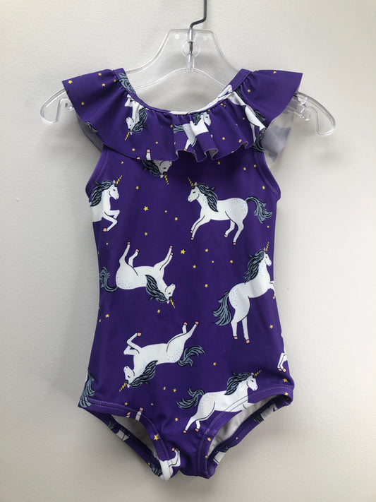 2T Hanna Andersson purple unicorn Swimwear