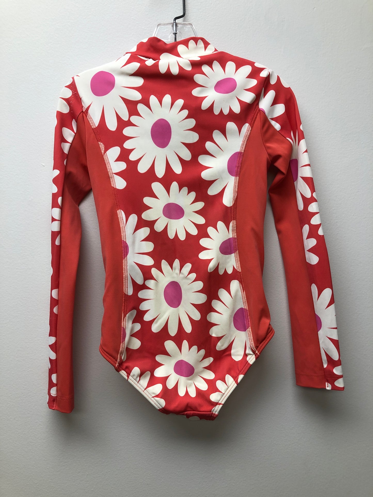 5 Mini Boden red floral Swimwear